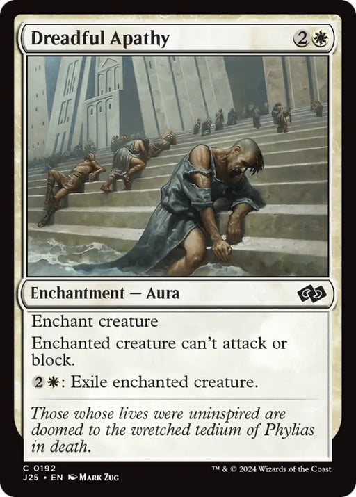 Dreadful Apathy [Foundations Jumpstart] - MTG Single
