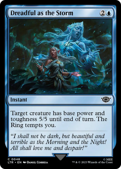 Dreadful as the Storm [The Lord of the Rings: Tales of Middle-Earth] - MTG Single
