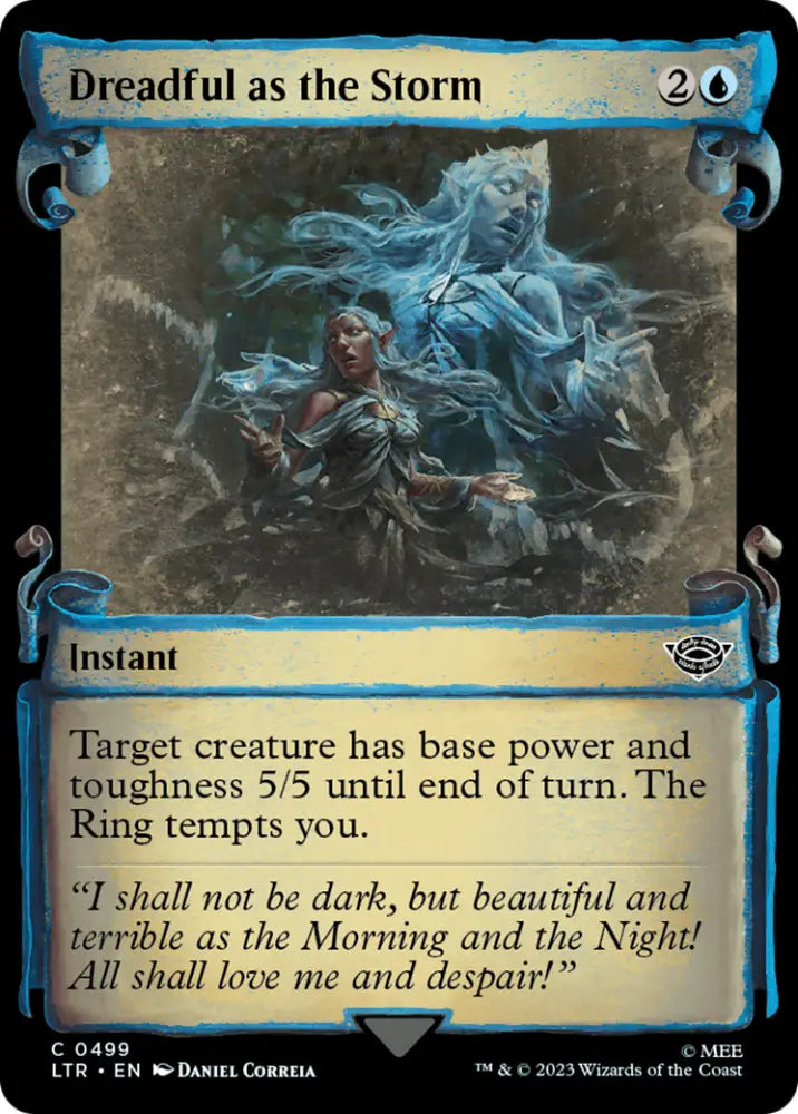Dreadful as the Storm [The Lord of the Rings: Tales of Middle-Earth Showcase Scrolls] - MTG Single