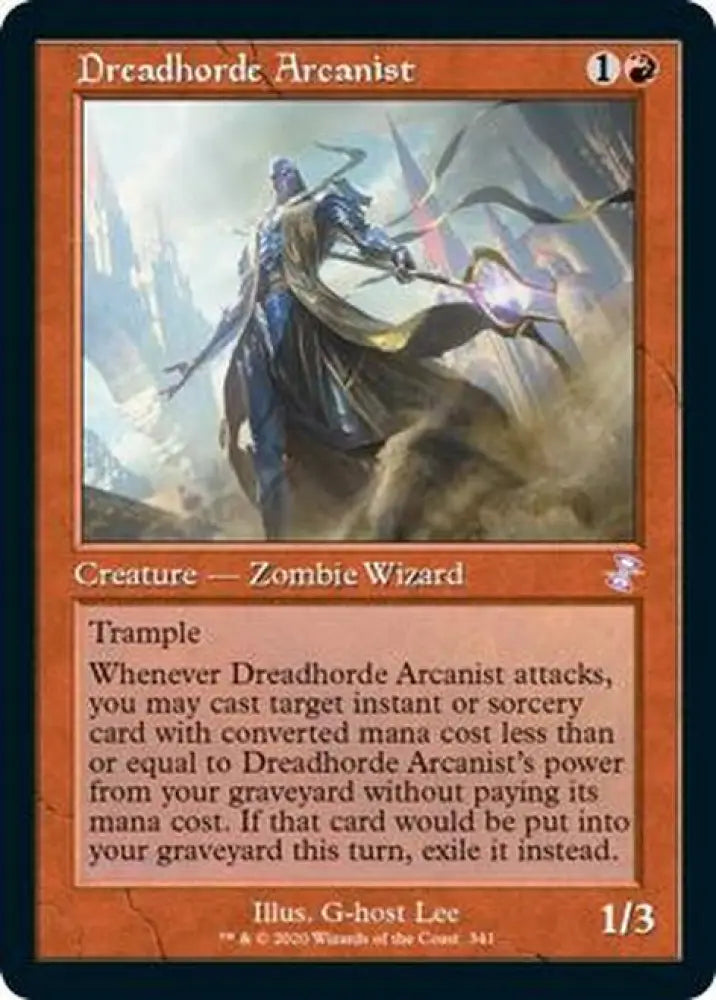 Dreadhorde Arcanist (Timeshifted) [Time Spiral Remastered] - MTG Single