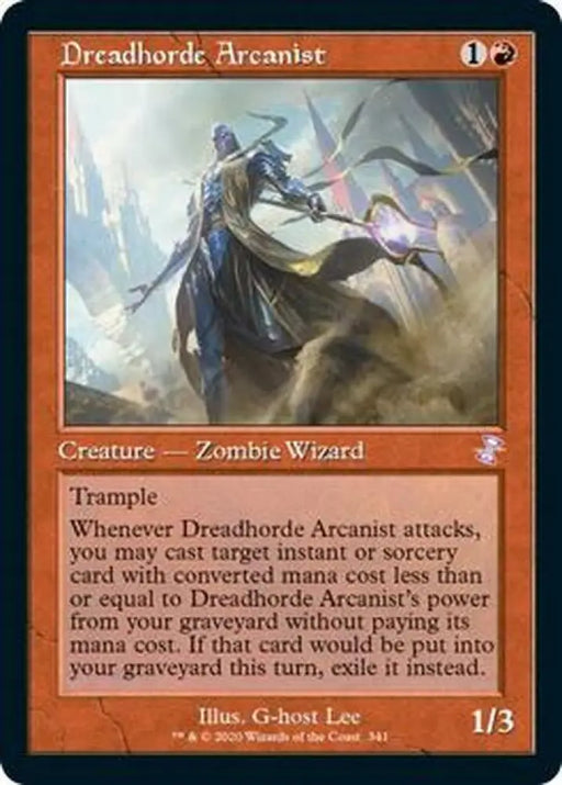 Dreadhorde Arcanist (Timeshifted) [Time Spiral Remastered] - MTG Single