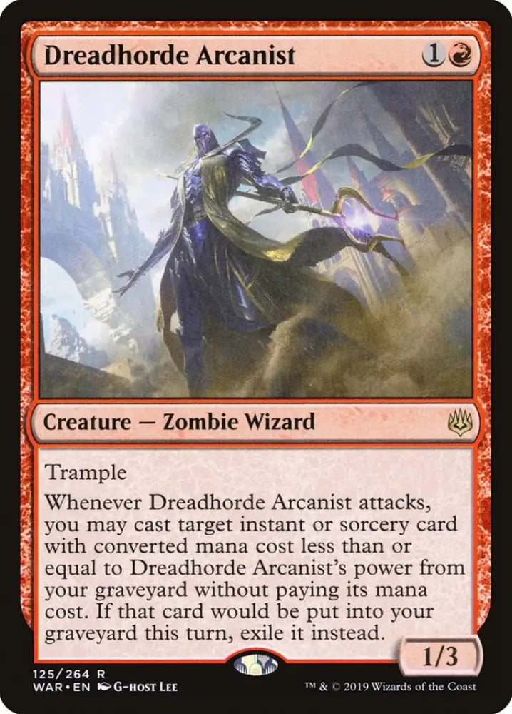Dreadhorde Arcanist [War of the Spark] - MTG Single