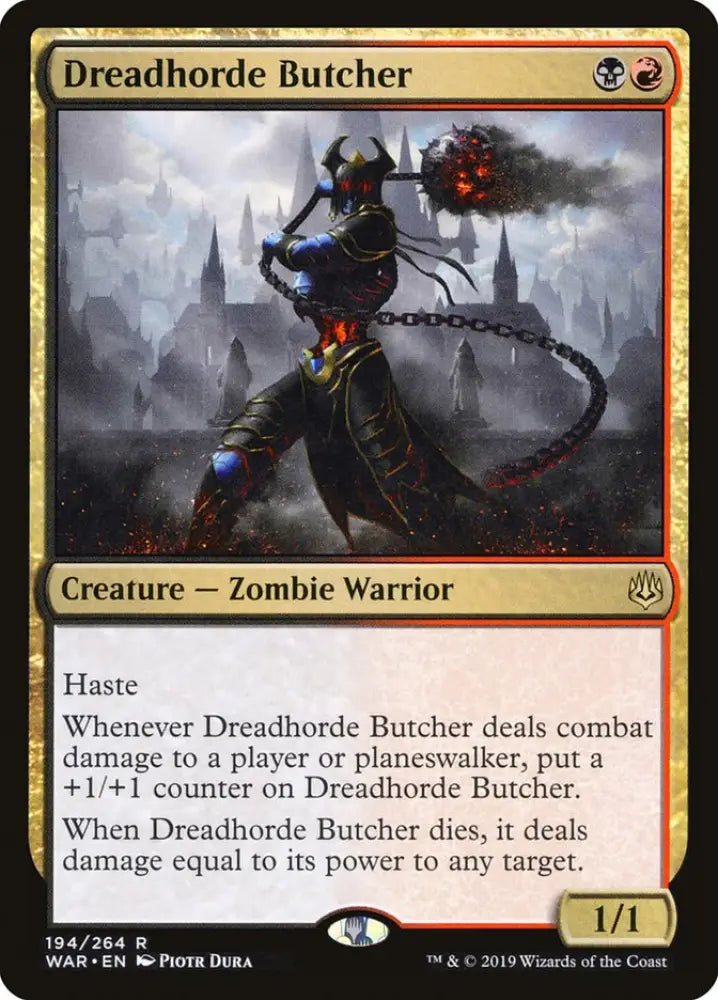 Dreadhorde Butcher [War of the Spark] - MTG Single