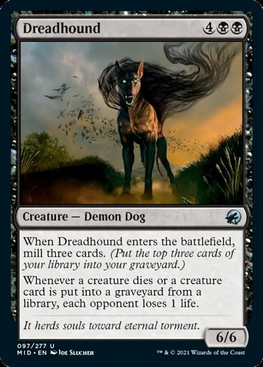Dreadhound [Innistrad: Midnight Hunt] - MTG Single