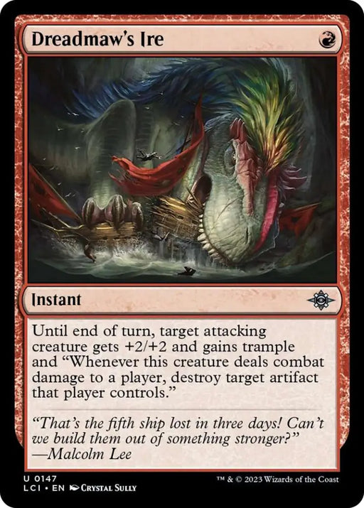 Dreadmaw’s Ire [The Lost Caverns of Ixalan] - MTG Single