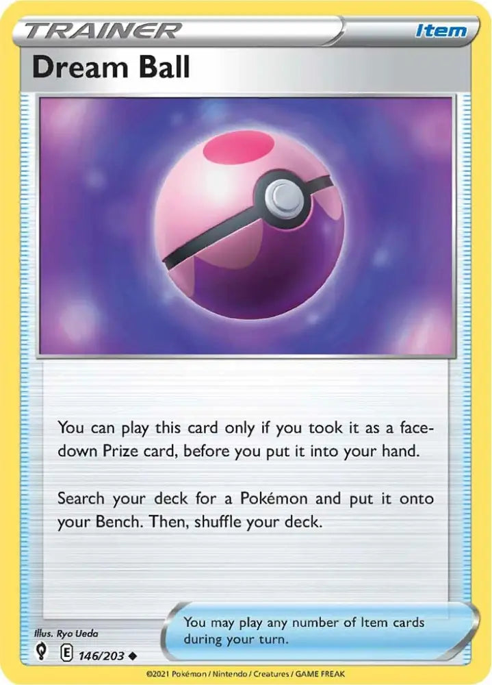 Dream Ball (146/203) [Sword & Shield: Evolving Skies] - Pokemon Single