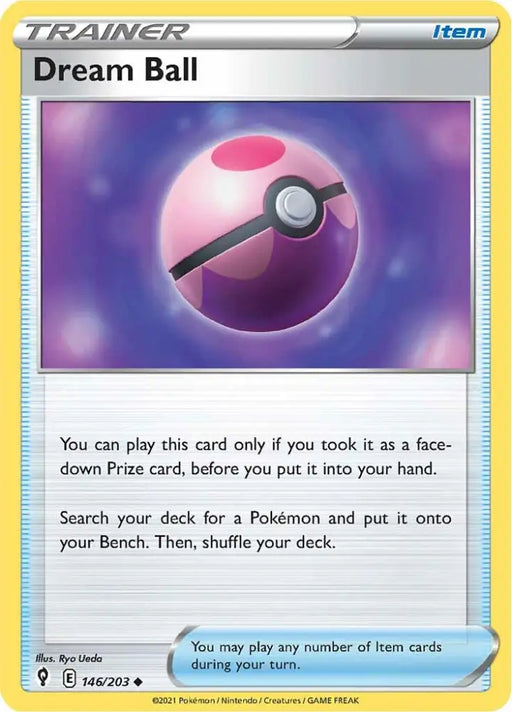 Dream Ball (146/203) [Sword & Shield: Evolving Skies] - Pokemon Single