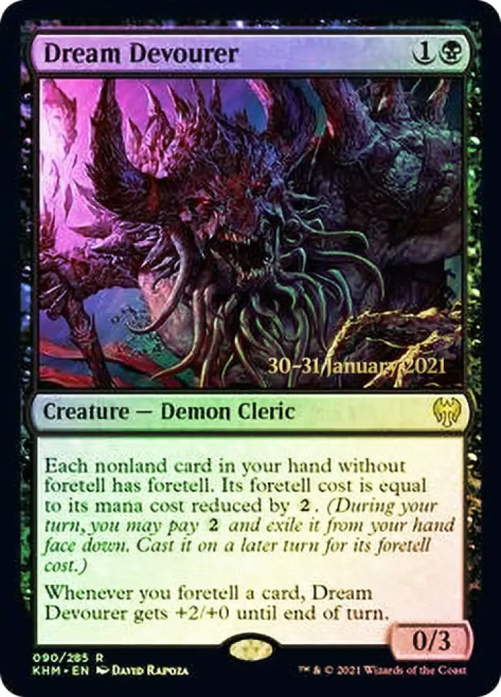Dream Devourer [Kaldheim Prerelease Promos] - MTG Single