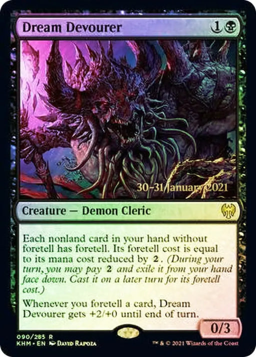 Dream Devourer [Kaldheim Prerelease Promos] - MTG Single