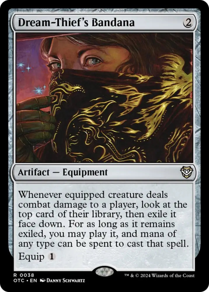 Dream-Thief’s Bandana [Outlaws of Thunder Junction Commander] - MTG Single