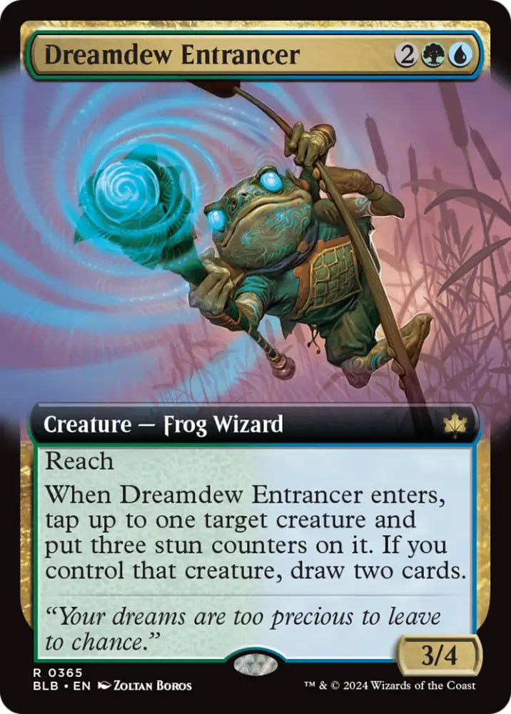Dreamdew Entrancer (Extended Art) [Bloomburrow] - MTG Single