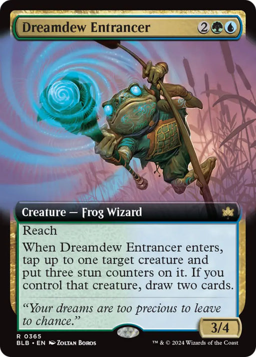 Dreamdew Entrancer (Extended Art) [Bloomburrow] - MTG Single