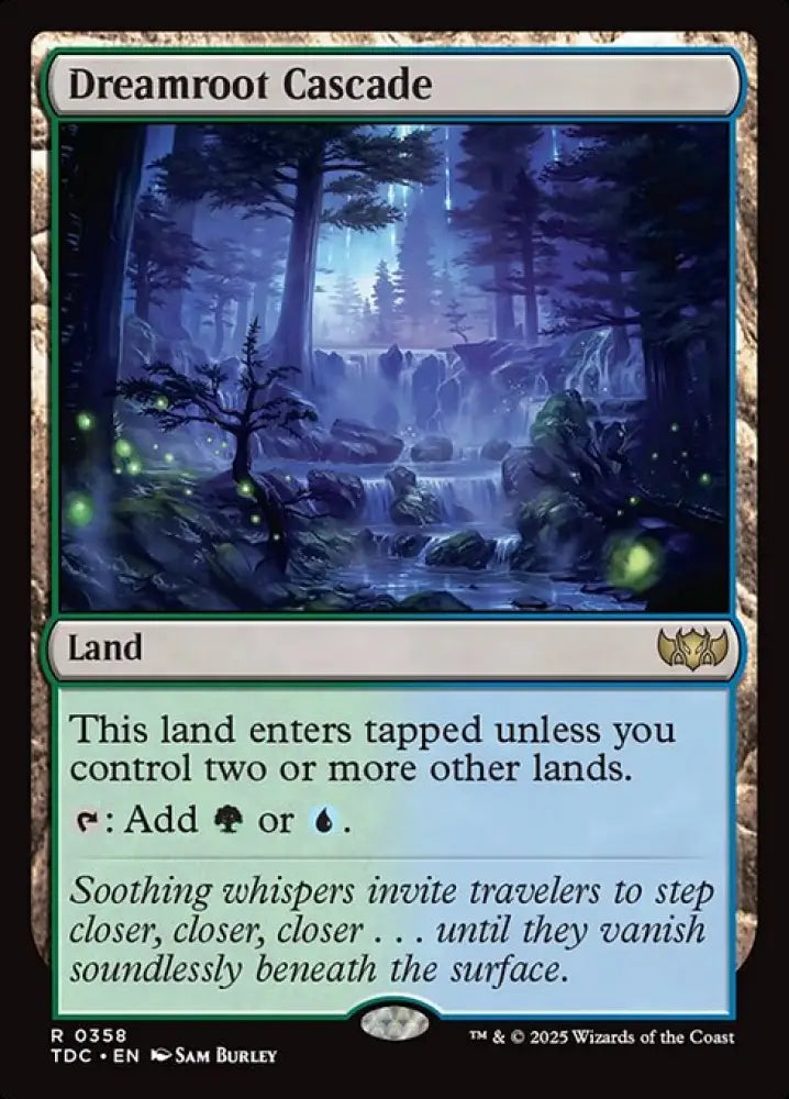 Dreamroot Cascade (358) [Tarkir: Dragonstorm Commander]