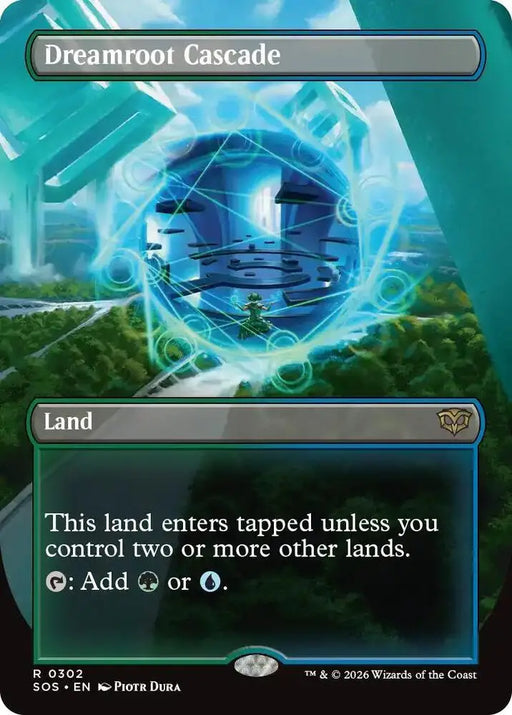 Dreamroot Cascade (Borderless) (302) [Secrets of Strixhaven]