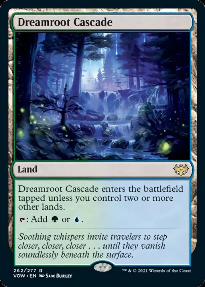Dreamroot Cascade [Innistrad: Crimson Vow] - MTG Single