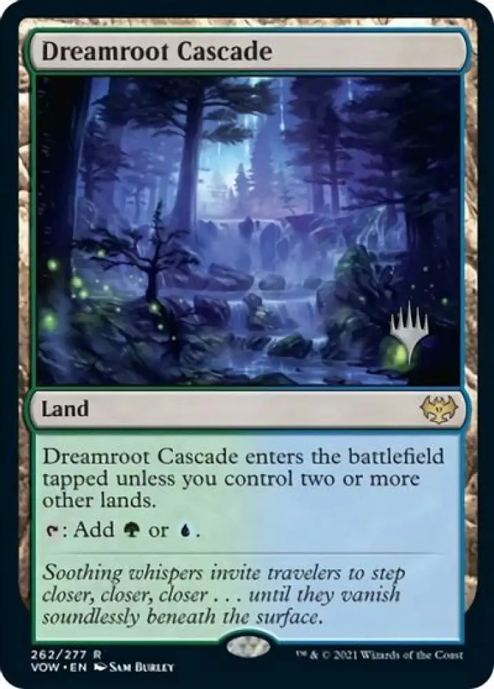 Dreamroot Cascade (Promo Pack) [Innistrad: Crimson Vow Promos] - MTG Single