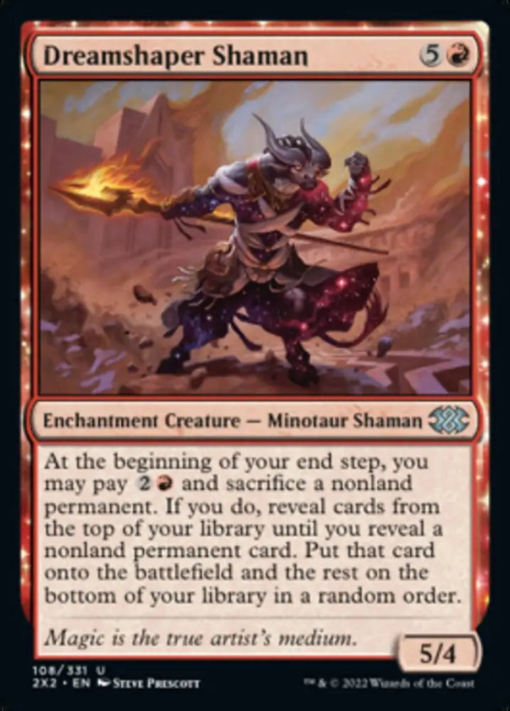 Dreamshaper Shaman [Double Masters 2022] - MTG Single