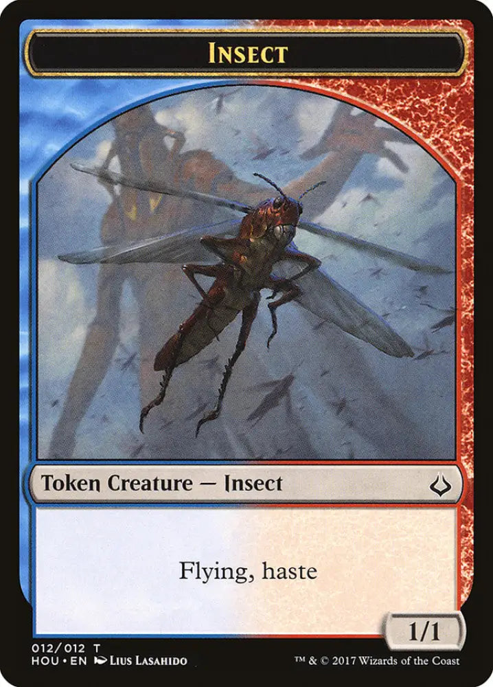 Dreamstealer // Insect Double-Sided Token [Hour of Devastation Tokens] - MTG Single