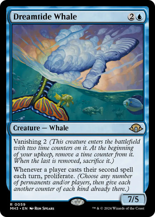 Dreamtide Whale [Modern Horizons 3] - MTG Single