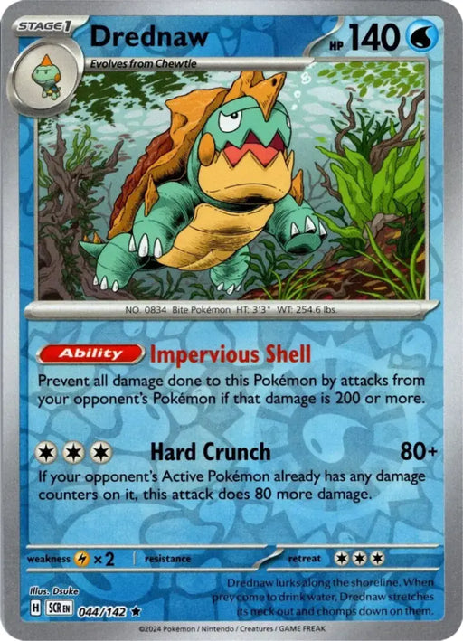 Drednaw (044/142) [Scarlet & Violet: Stellar Crown] - Pokemon Single