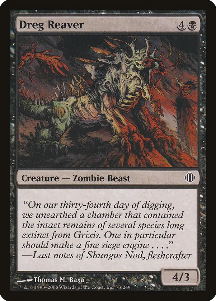 Dreg Reaver [Shards of Alara] - MTG Single
