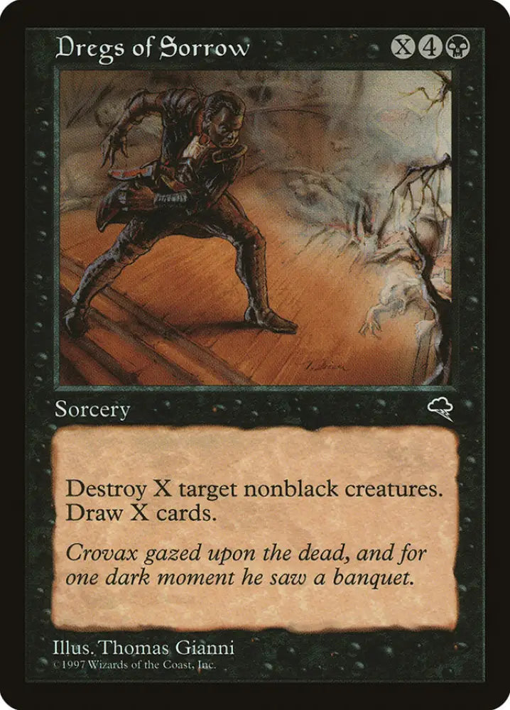 Dregs of Sorrow [Tempest] - MTG Single