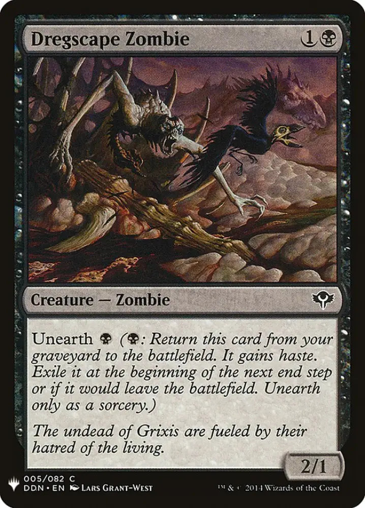 Dregscape Zombie [Mystery Booster] - MTG Single