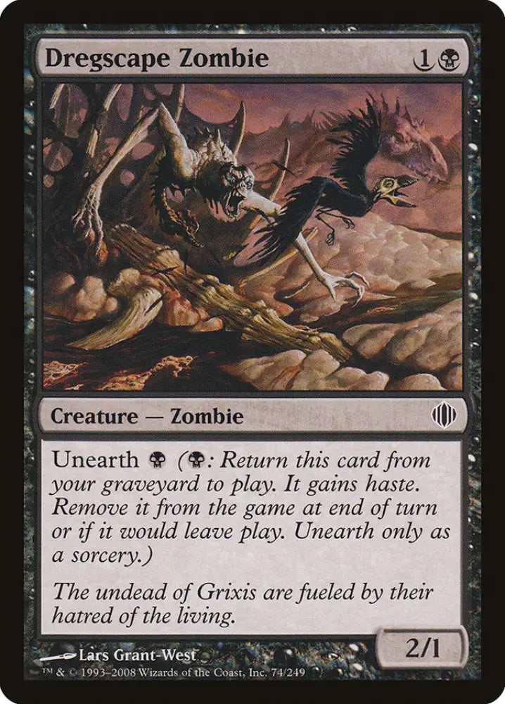 Dregscape Zombie [Shards of Alara] - MTG Single