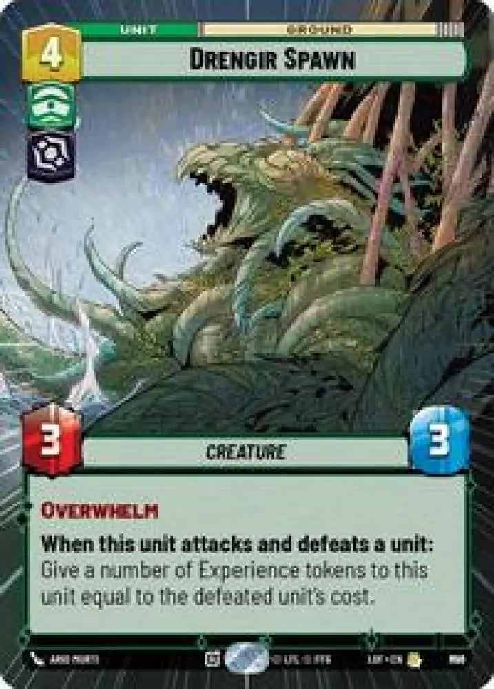 Drengir Spawn (Hyperspace Foil) (826) [Legends of the Force]