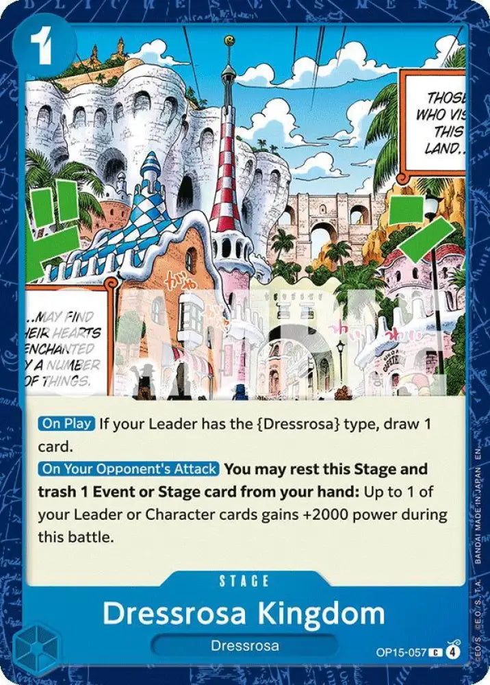 Dressrosa Kingdom (OP15-057) [Adventure on Kami's Island]