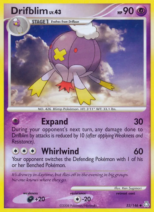 Drifblim (53/146) [Diamond & Pearl: Legends Awakened] - Pokemon Single