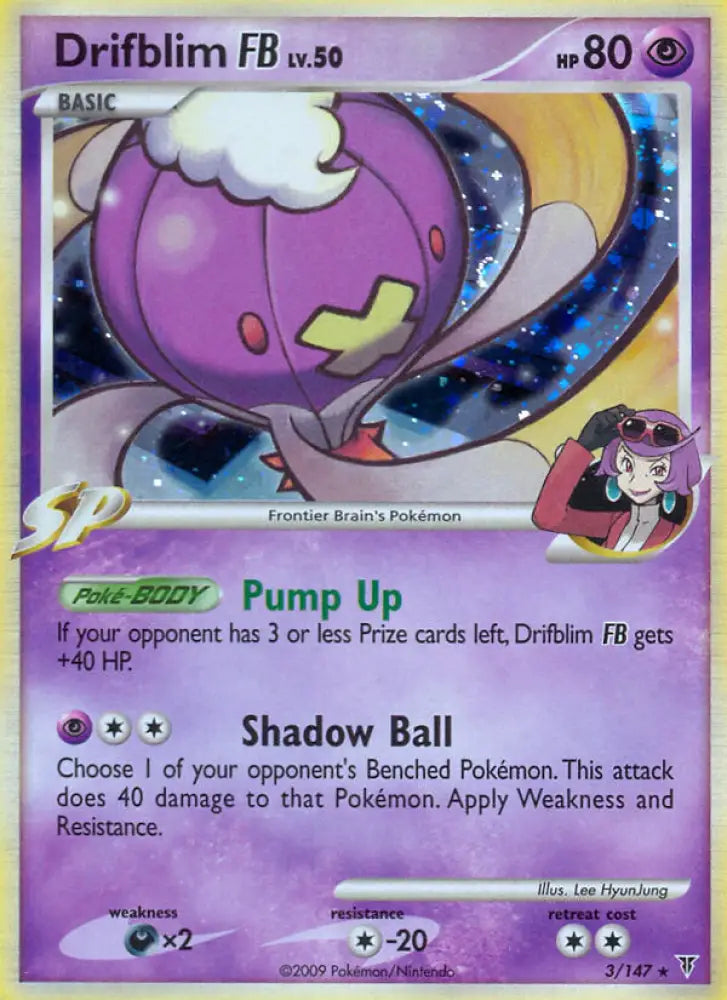 Drifblim FB (3/147) [Platinum: Supreme Victors] - Pokemon Single