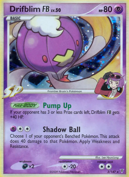 Drifblim FB (3/147) [Platinum: Supreme Victors] - Pokemon Single