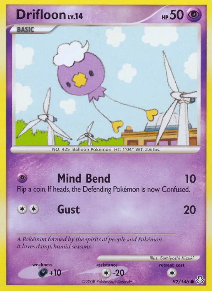 Drifloon (92/146) [Diamond & Pearl: Legends Awakened] - Pokemon Single