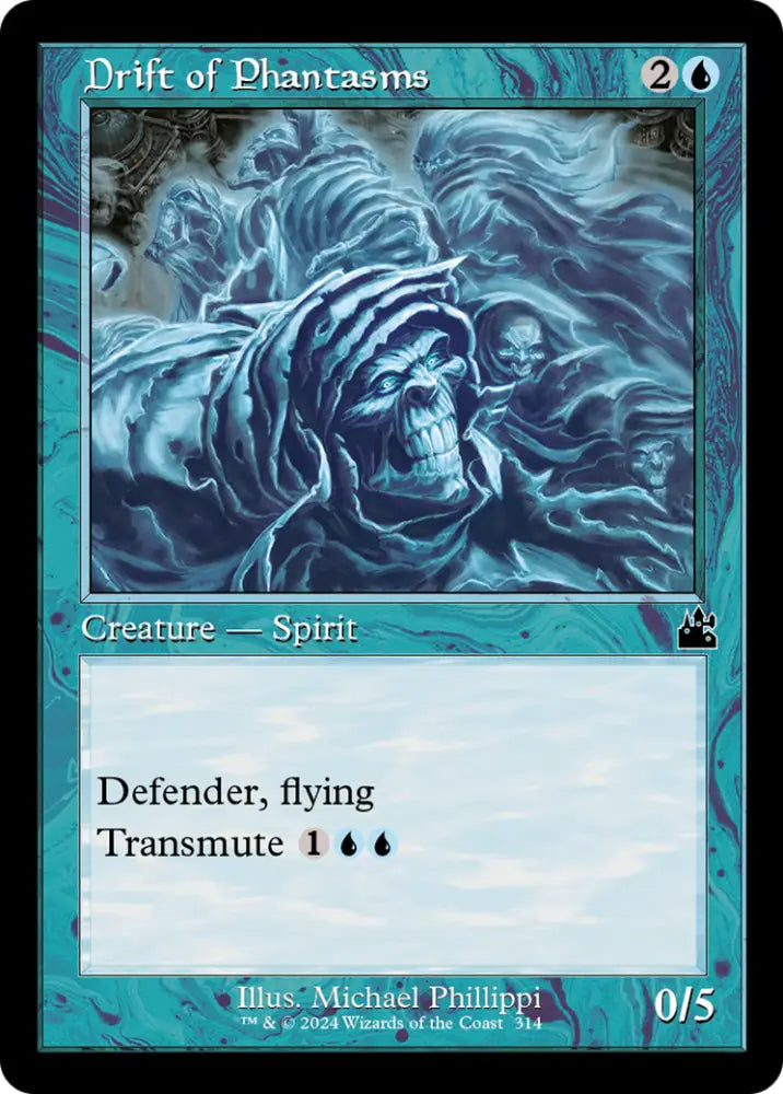Drift of Phantasms (Retro Frame) [Ravnica Remastered] - MTG Single