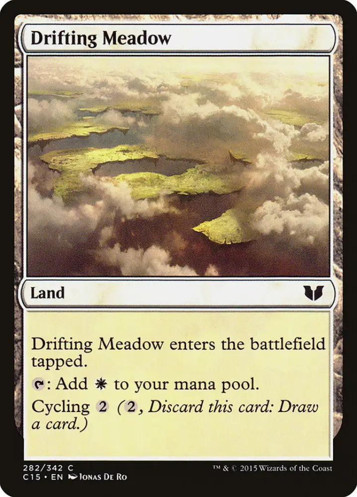 Drifting Meadow [Commander 2015] - MTG Single