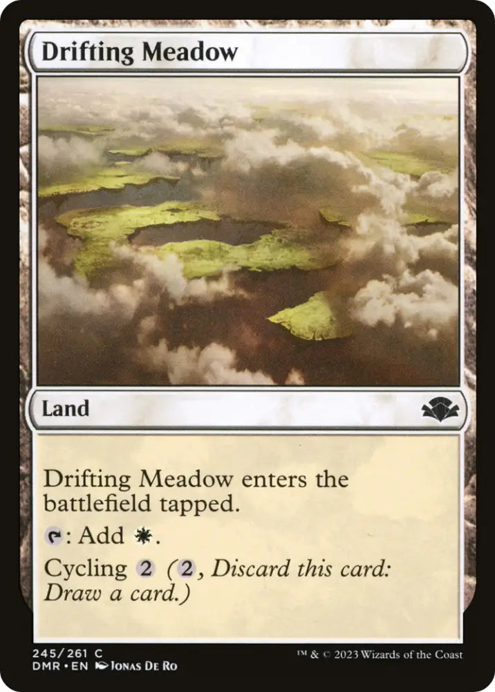 Drifting Meadow [Dominaria Remastered] - MTG Single