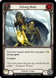 Driving Blade (Red) [Welcome to Rathe Unlimited] Unlimited Rainbow Foil - Flesh And Blood Single