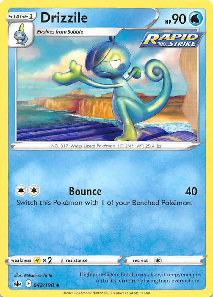 Drizzile (042/198) [Sword & Shield: Chilling Reign] - Pokemon Single