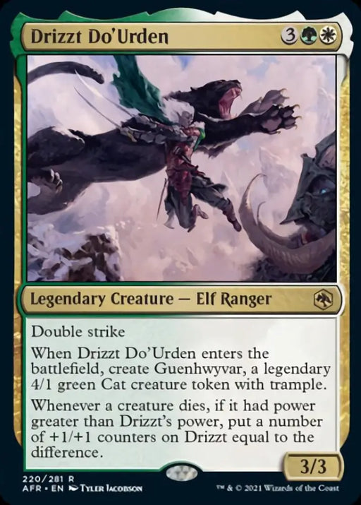 Drizzt Do’Urden [Dungeons & Dragons: Adventures in the Forgotten Realms] - MTG Single