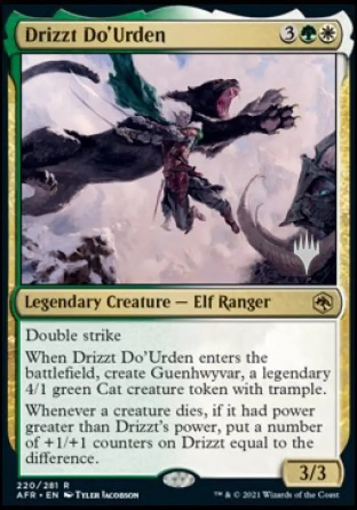 Drizzt Do’Urden (Promo Pack) [Dungeons & Dragons: Adventures in the Forgotten Realms Promos] - MTG Single