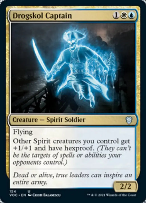 Drogskol Captain [Innistrad: Crimson Vow Commander] - MTG Single