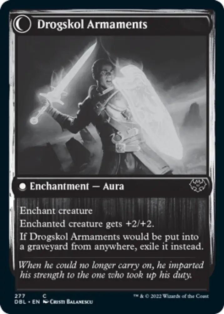 Drogskol Infantry // Drogskol Armaments [Innistrad: Double Feature] - MTG Single