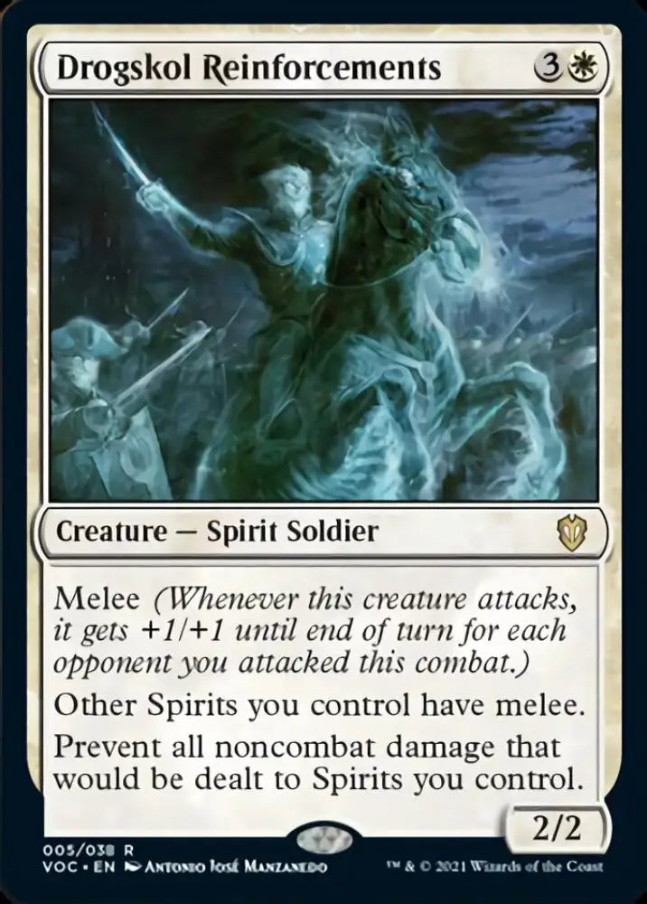 Drogskol Reinforcements [Innistrad: Crimson Vow Commander] - MTG Single