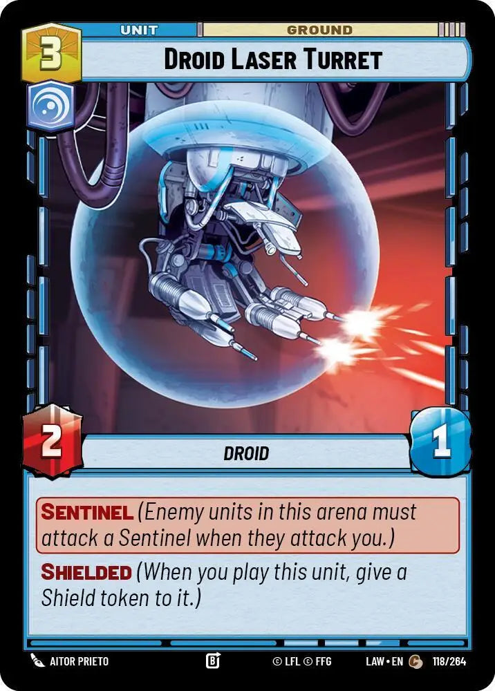 Droid Laser Turret (118/264) [A Lawless Time]