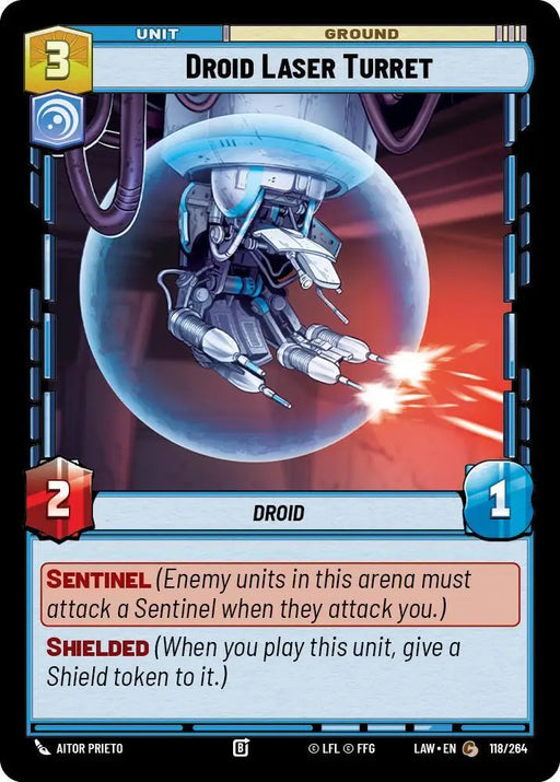 Droid Laser Turret (118/264) [A Lawless Time]