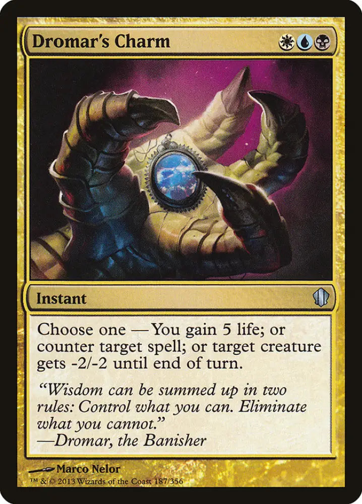 Dromar’s Charm [Commander 2013] - MTG Single