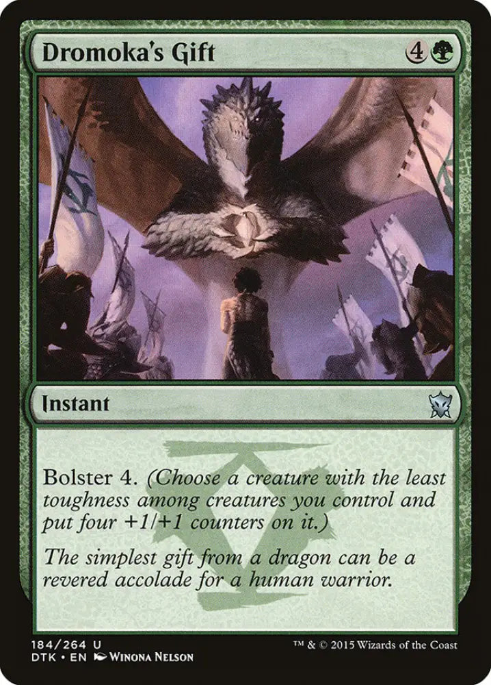 Dromoka’s Gift [Dragons of Tarkir] - MTG Single