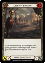 Drone of Brutality (Blue) [Welcome to Rathe Unlimited] Unlimited Normal - Flesh And Blood Single