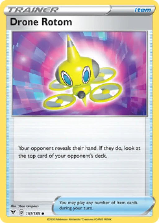 Drone Rotom (151/185) [Sword & Shield: Vivid Voltage] - Pokemon Single